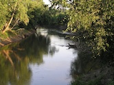 Spoon River from Wolf Covered Bridge IL